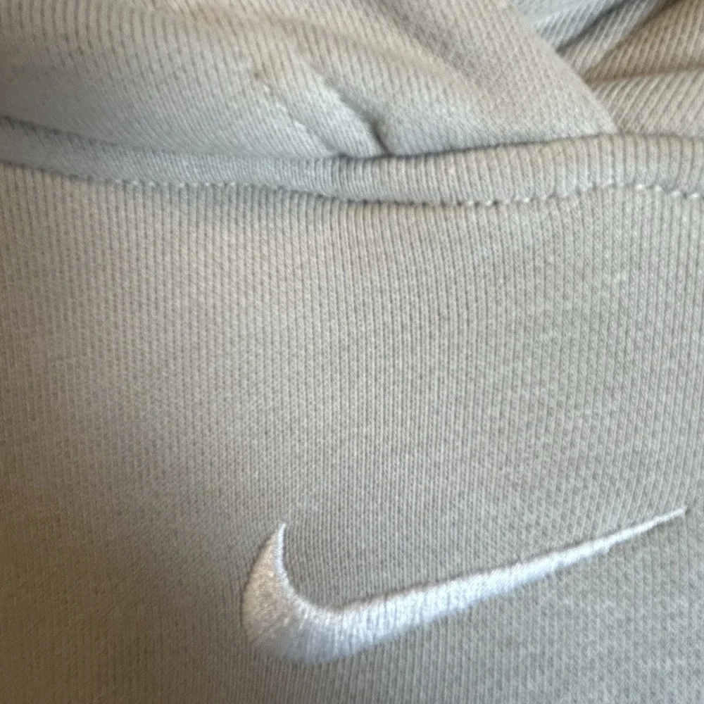 Nike Oversized Phoenix Fleece Pullover Hoodie Women Size Small Sand Essentials - Picture 5 of 8